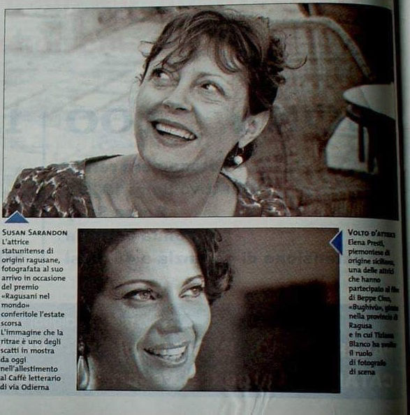 elena presti susan sarandon il giornale di sicilia