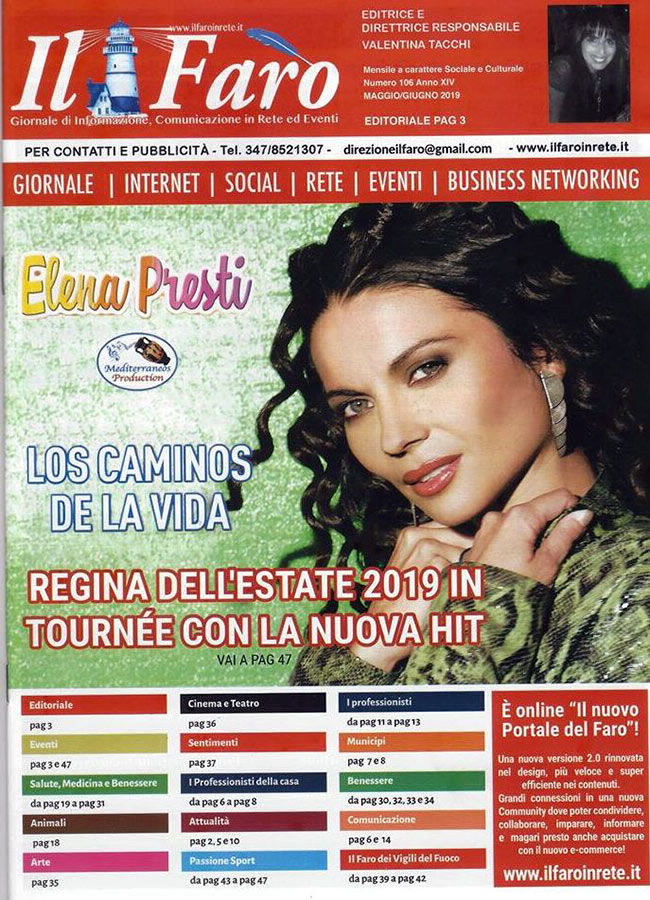 Elena Presti copertina Il Faro